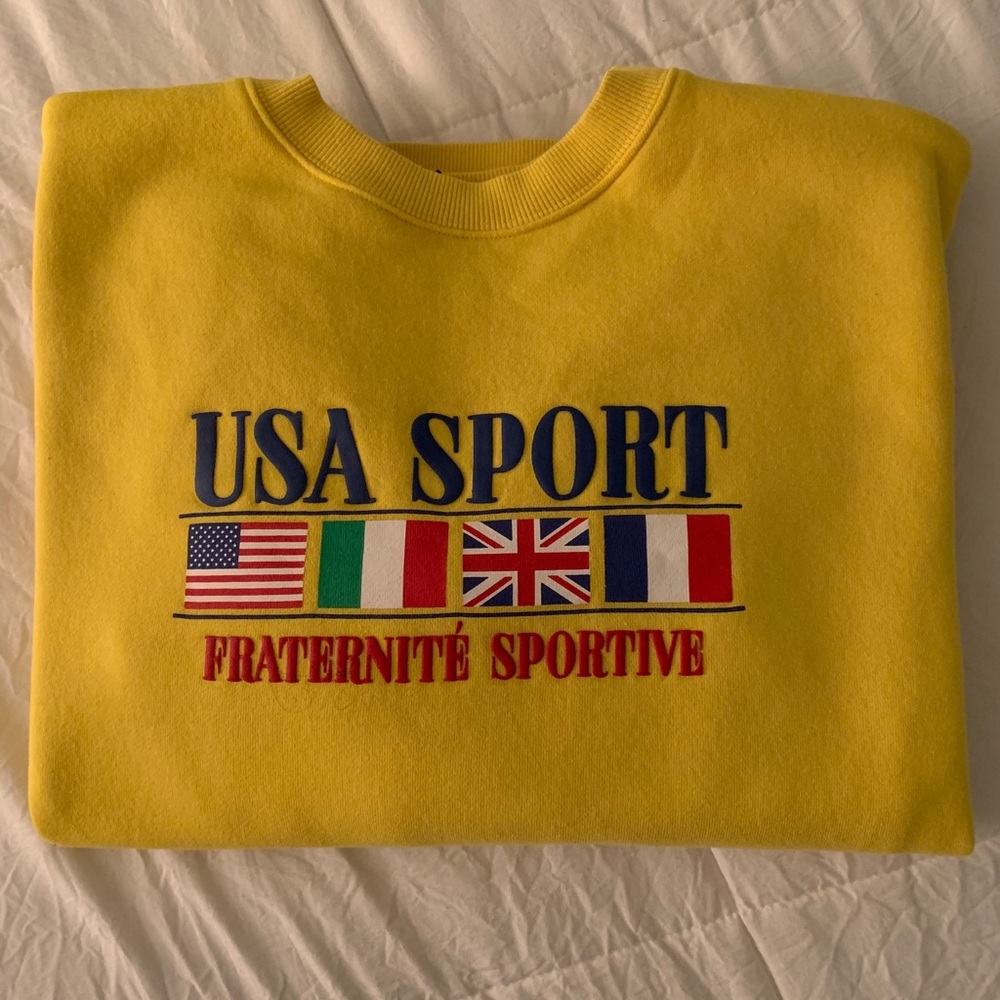 “USA Sport” crew neck